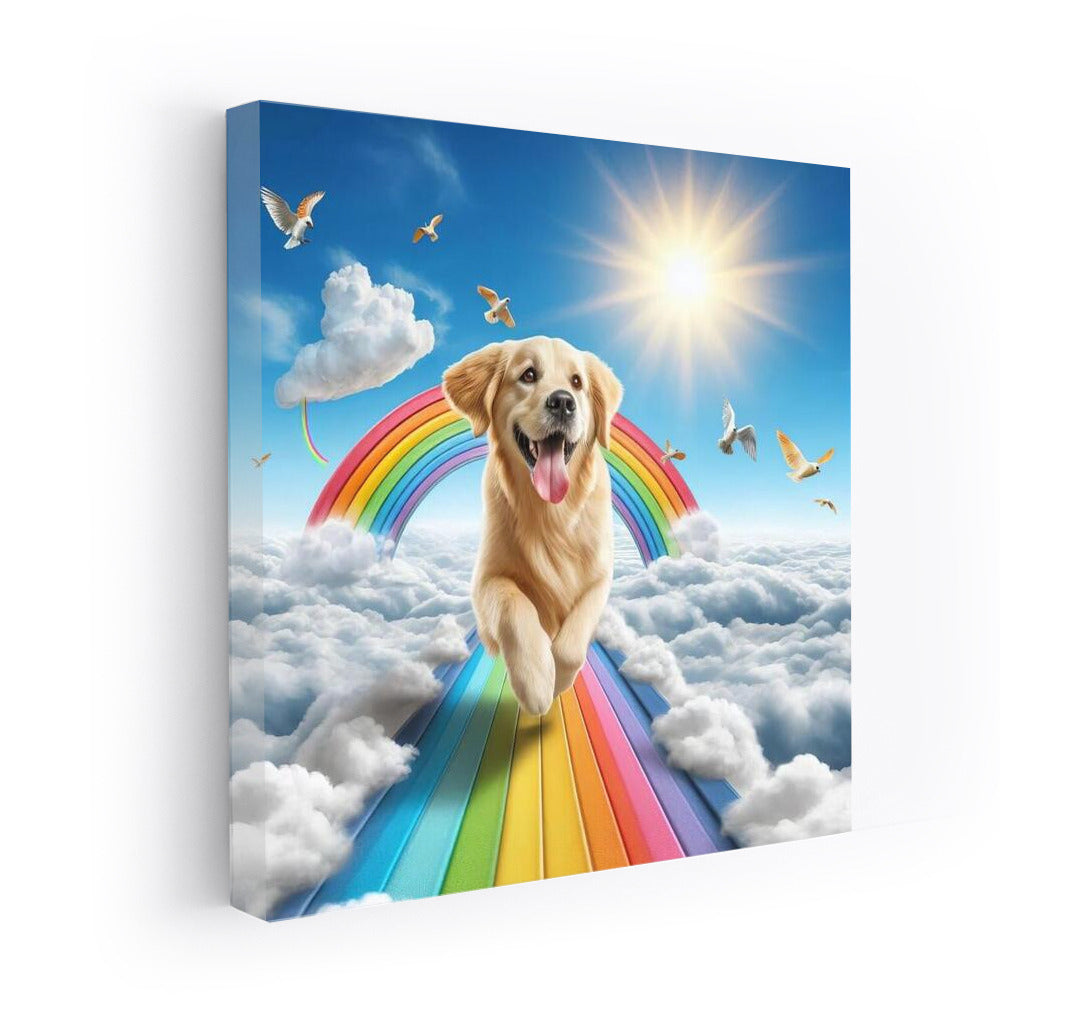 Magic Dog on Rainbow Road: Flight in the Clouds