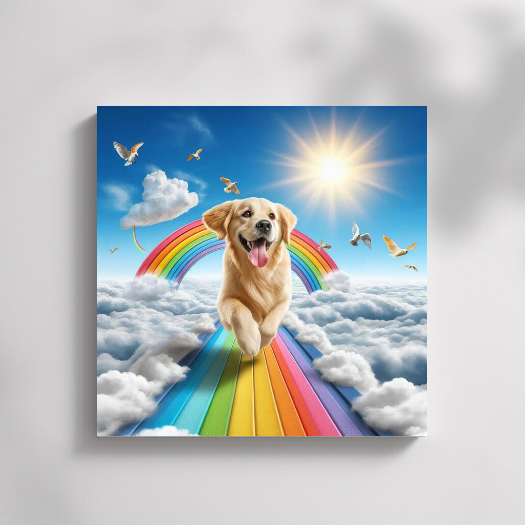 Magic Dog on Rainbow Road: Flight in the Clouds