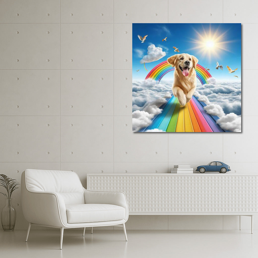 Magic Dog on Rainbow Road: Flight in the Clouds