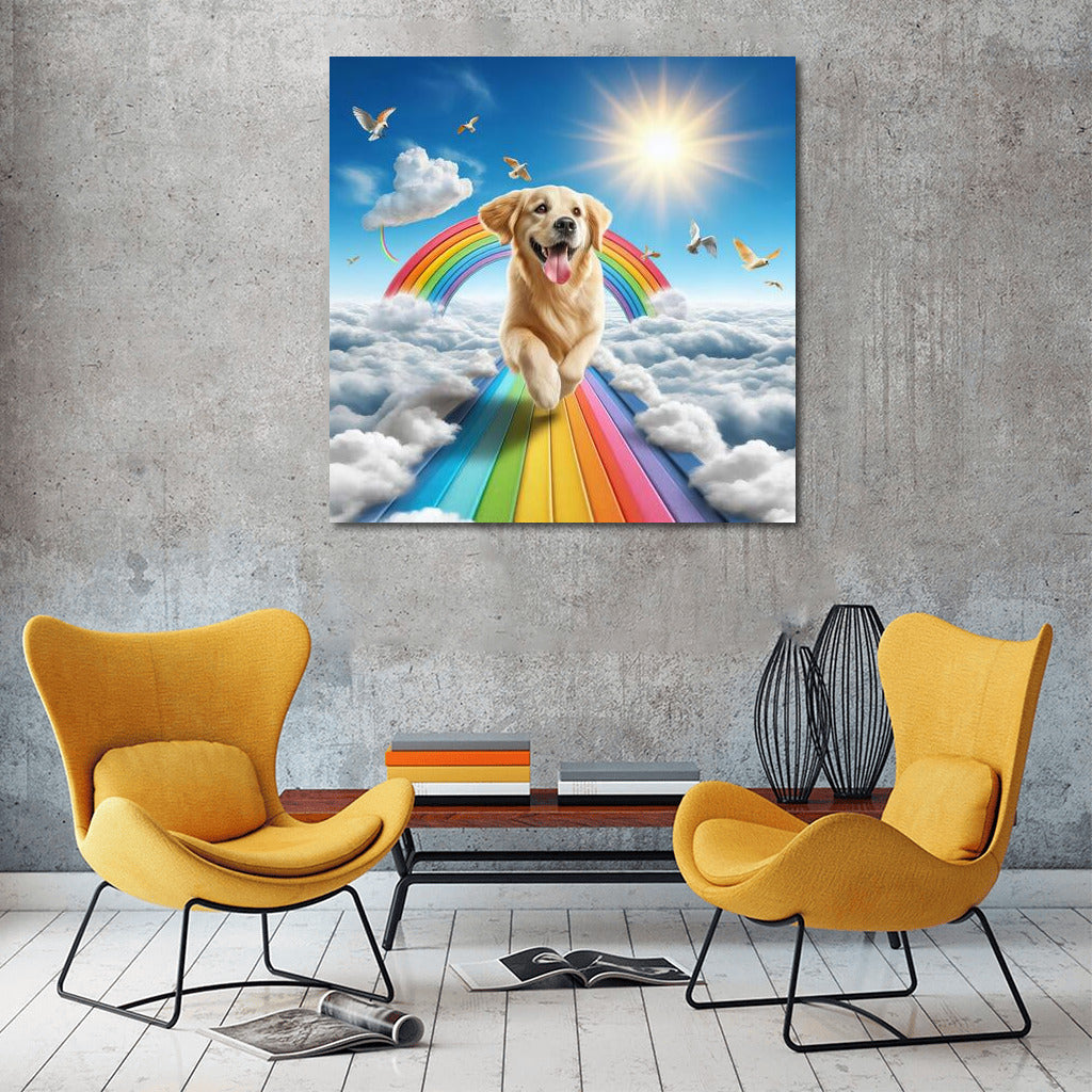 Magic Dog on Rainbow Road: Flight in the Clouds
