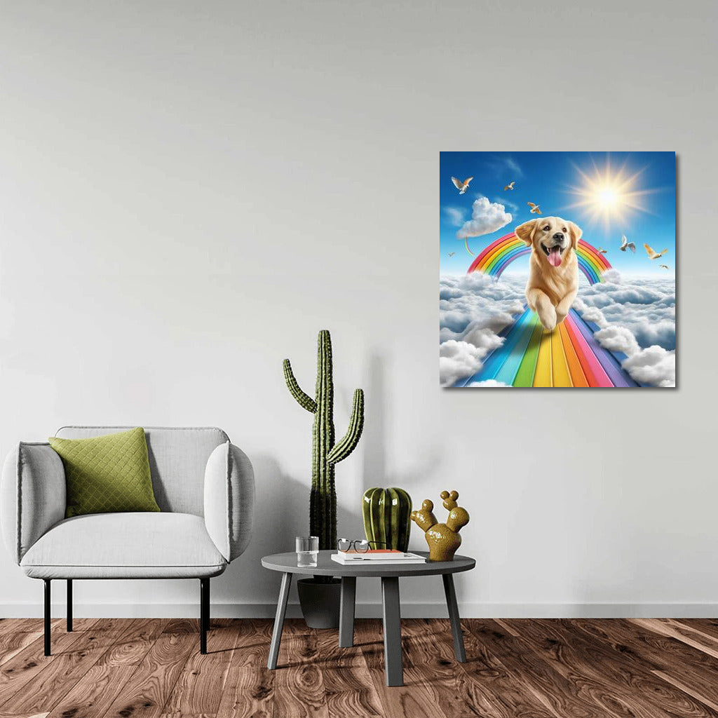 Magic Dog on Rainbow Road: Flight in the Clouds