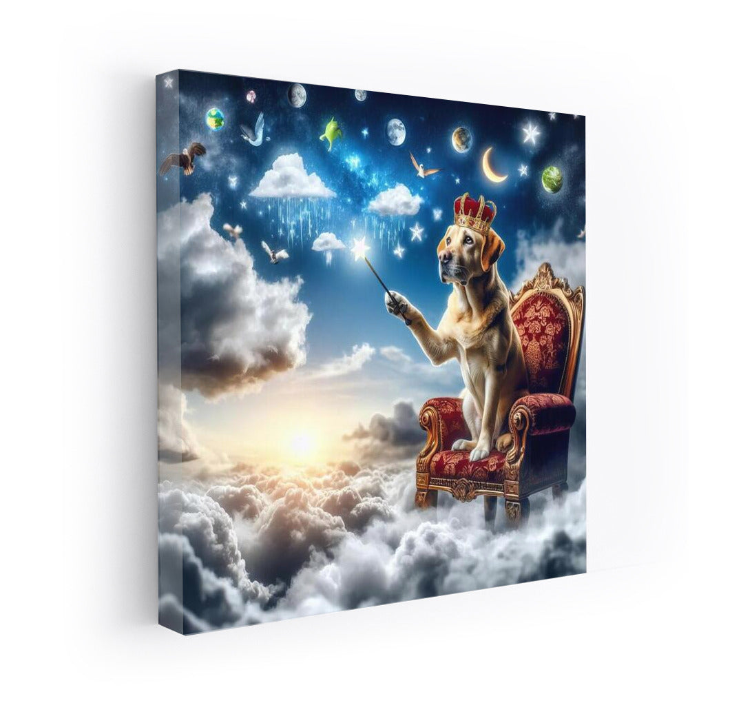 Magic Dog on the Cloud Throne: Weather Control