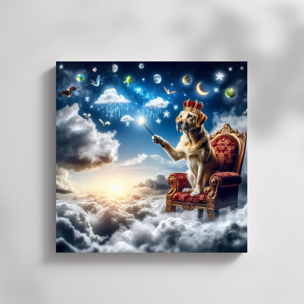 Magic Dog on the Cloud Throne: Weather Control