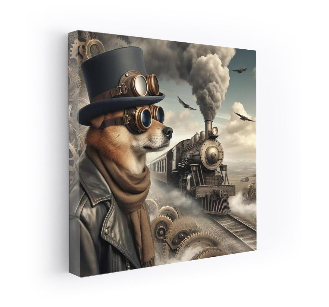 Steampunk Journey: Dog Driver to Fantasy Worlds