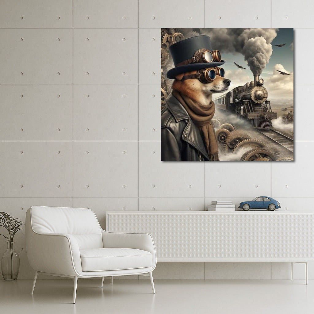 Steampunk Journey: Dog Driver to Fantasy Worlds