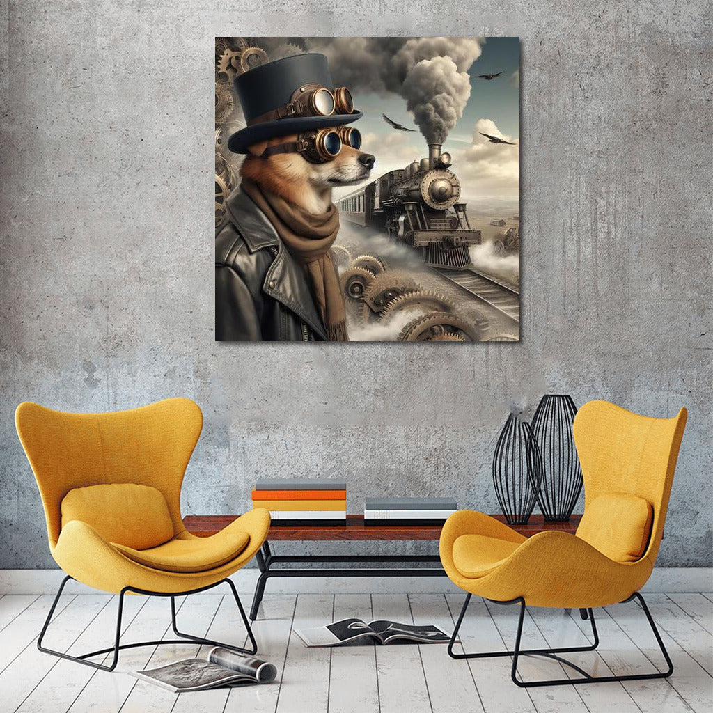 Steampunk Journey: Dog Driver to Fantasy Worlds