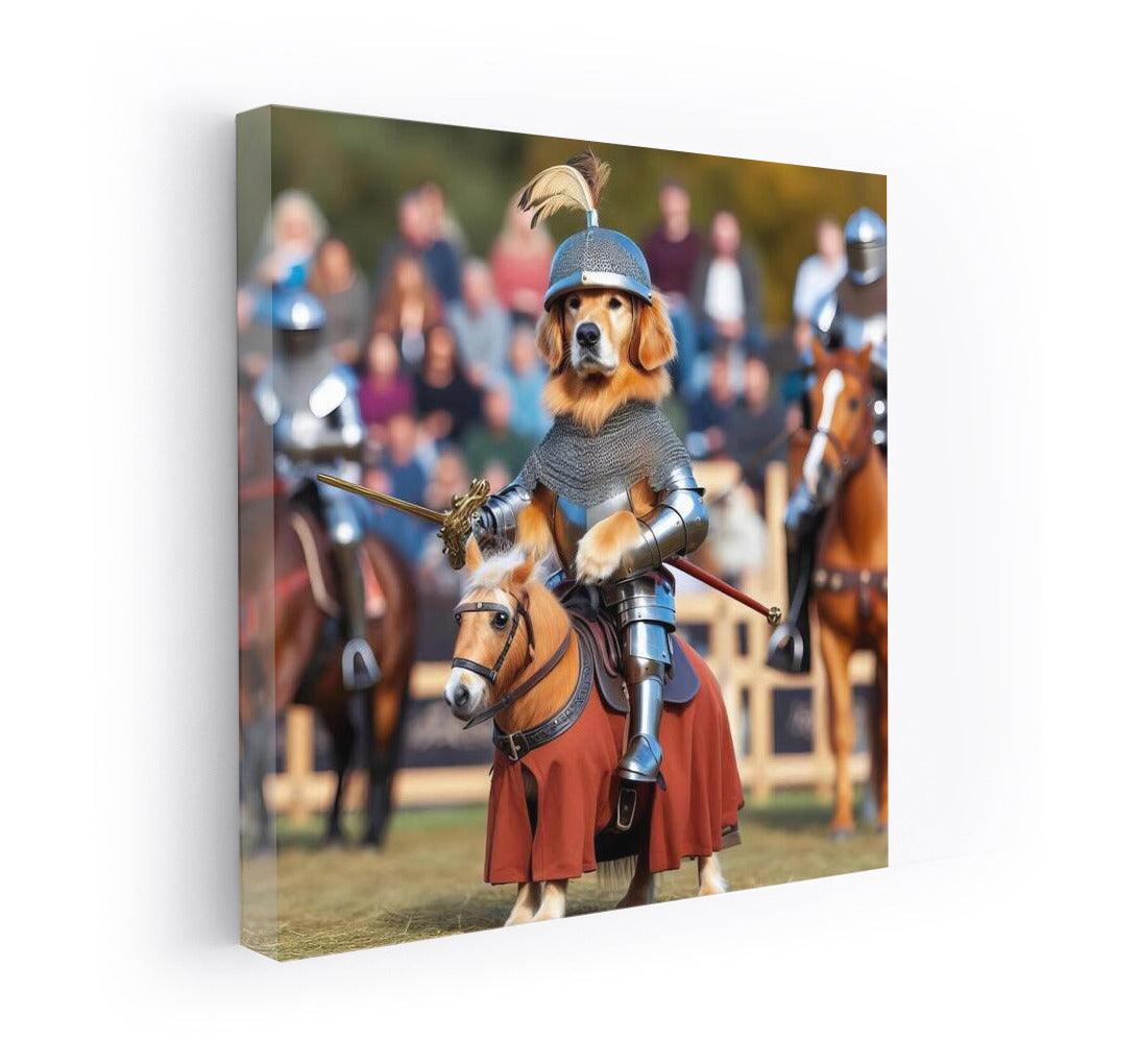 Knight Dog: Medieval Tournament Hero