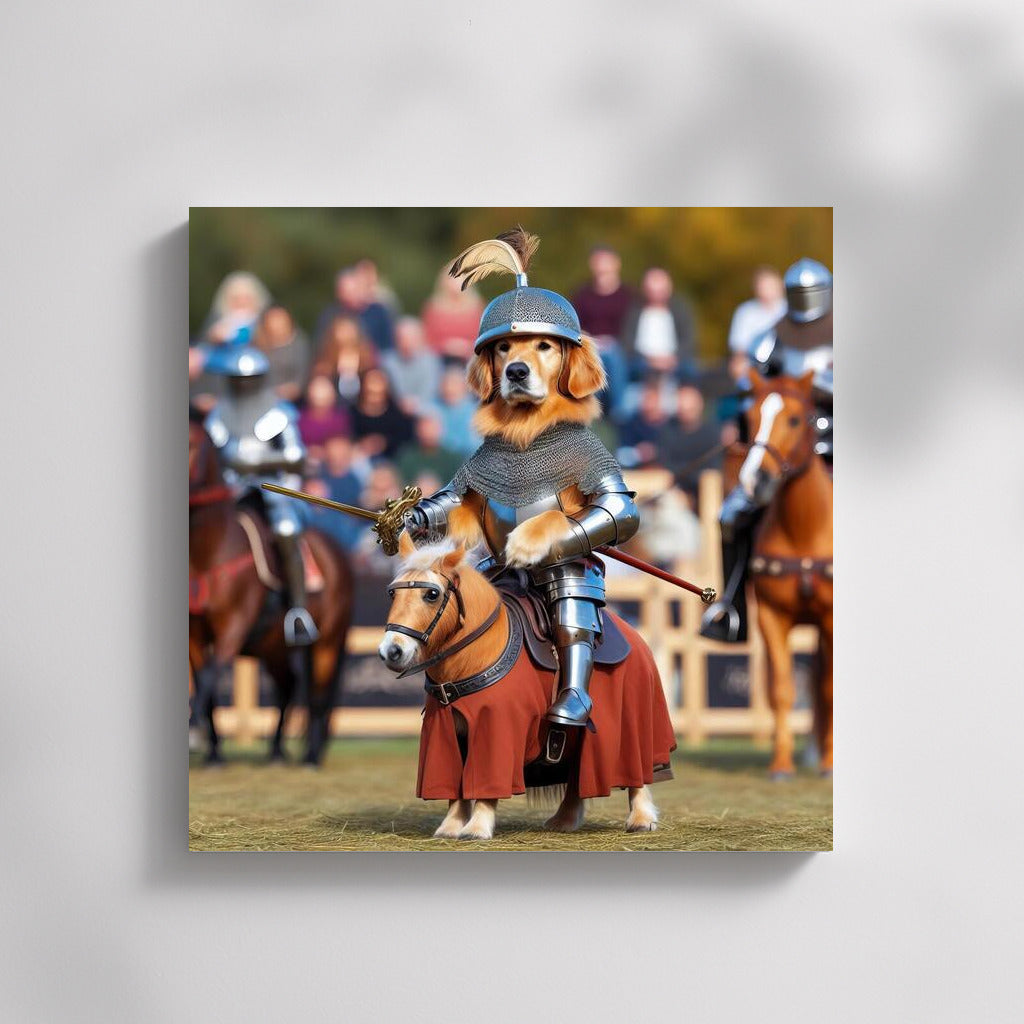 Knight Dog: Medieval Tournament Hero