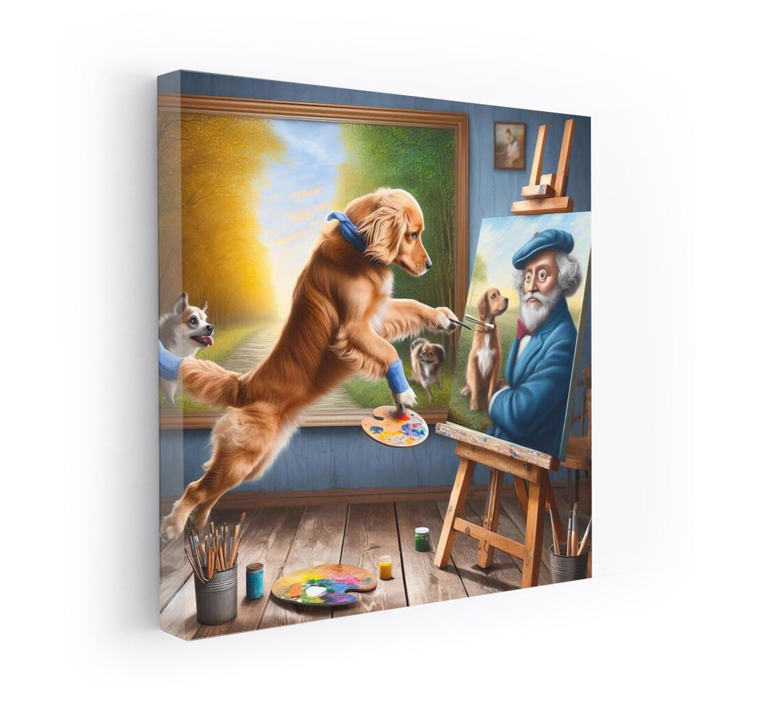 Magic Jumps: The Artist Dog in the World of Masterpieces