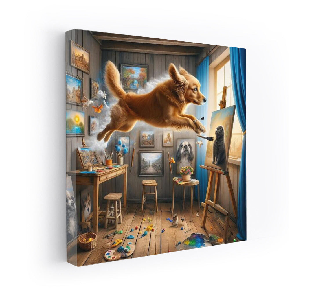 Magic Leap: Dog Bringing Art to Life for Your Home