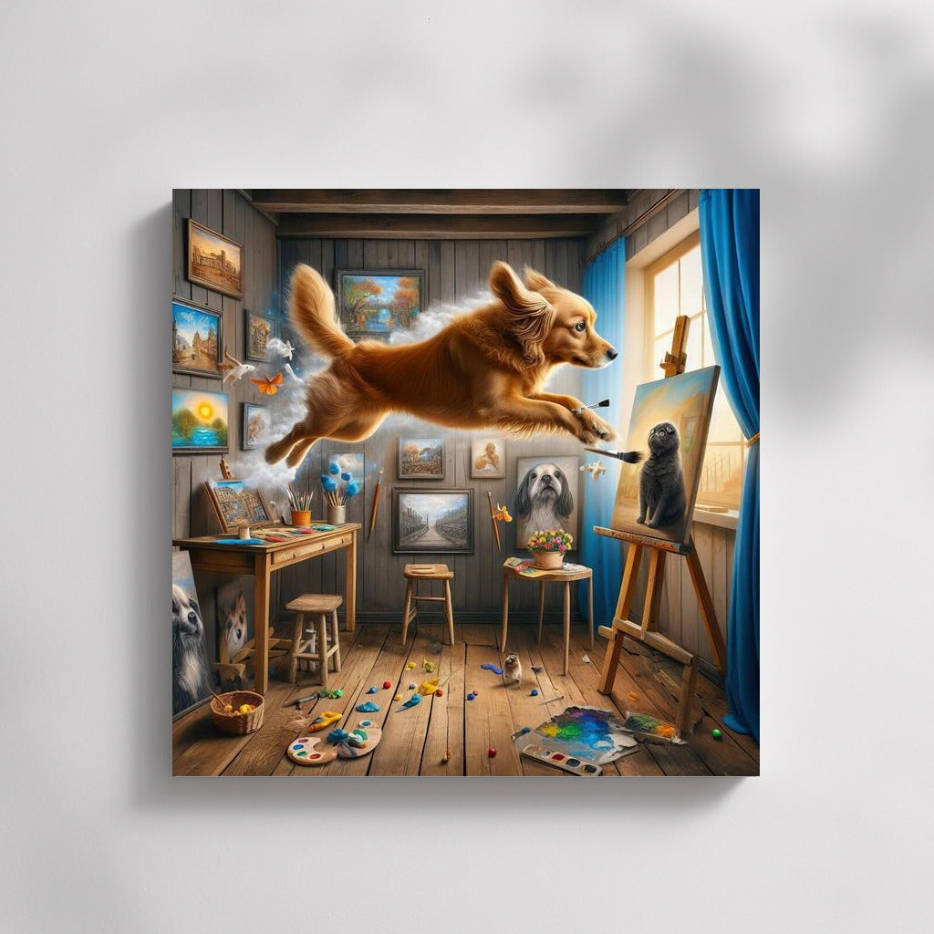 Magic Leap: Dog Bringing Art to Life for Your Home