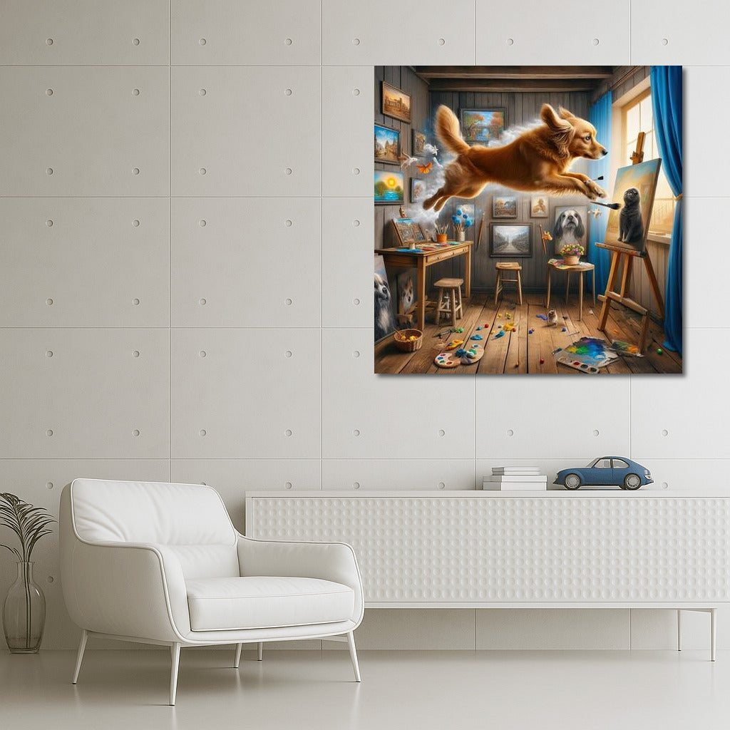 Magic Leap: Dog Bringing Art to Life for Your Home