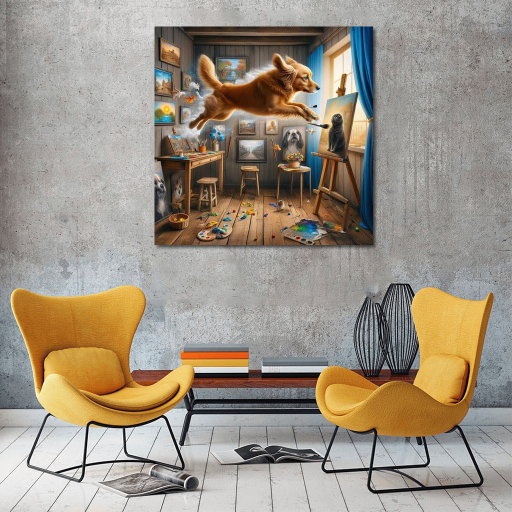 Magic Leap: Dog Bringing Art to Life for Your Home