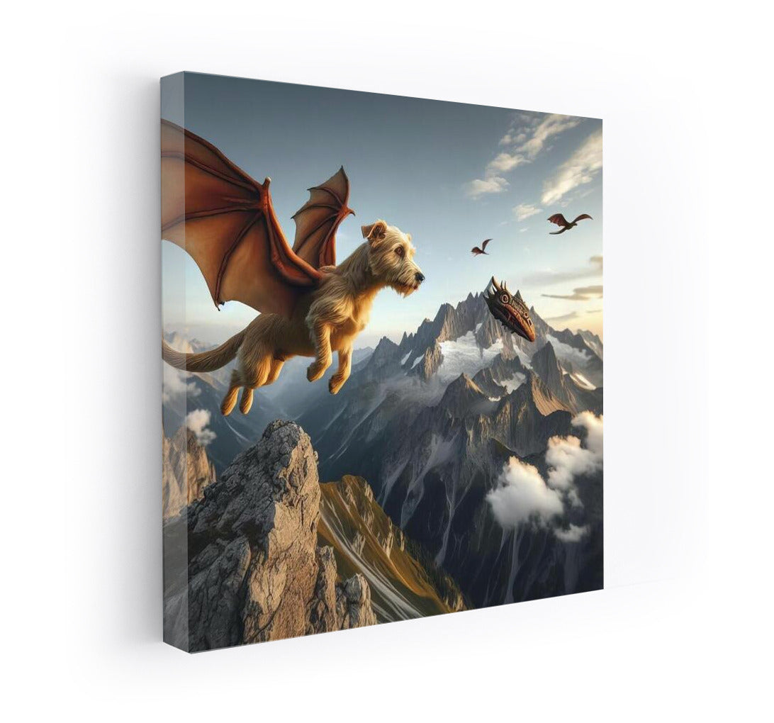 Dragon Dog: Flight Over the Mountain Peaks