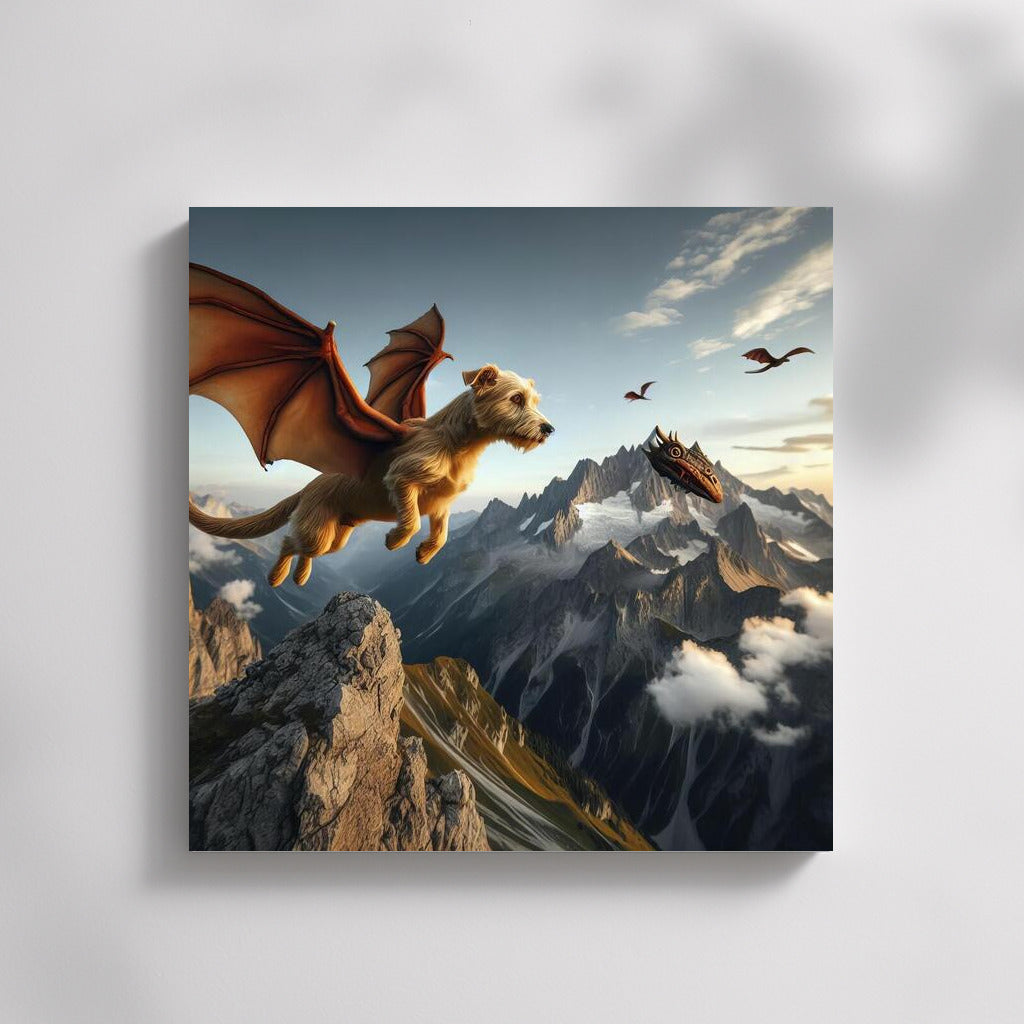 Dragon Dog: Flight Over the Mountain Peaks