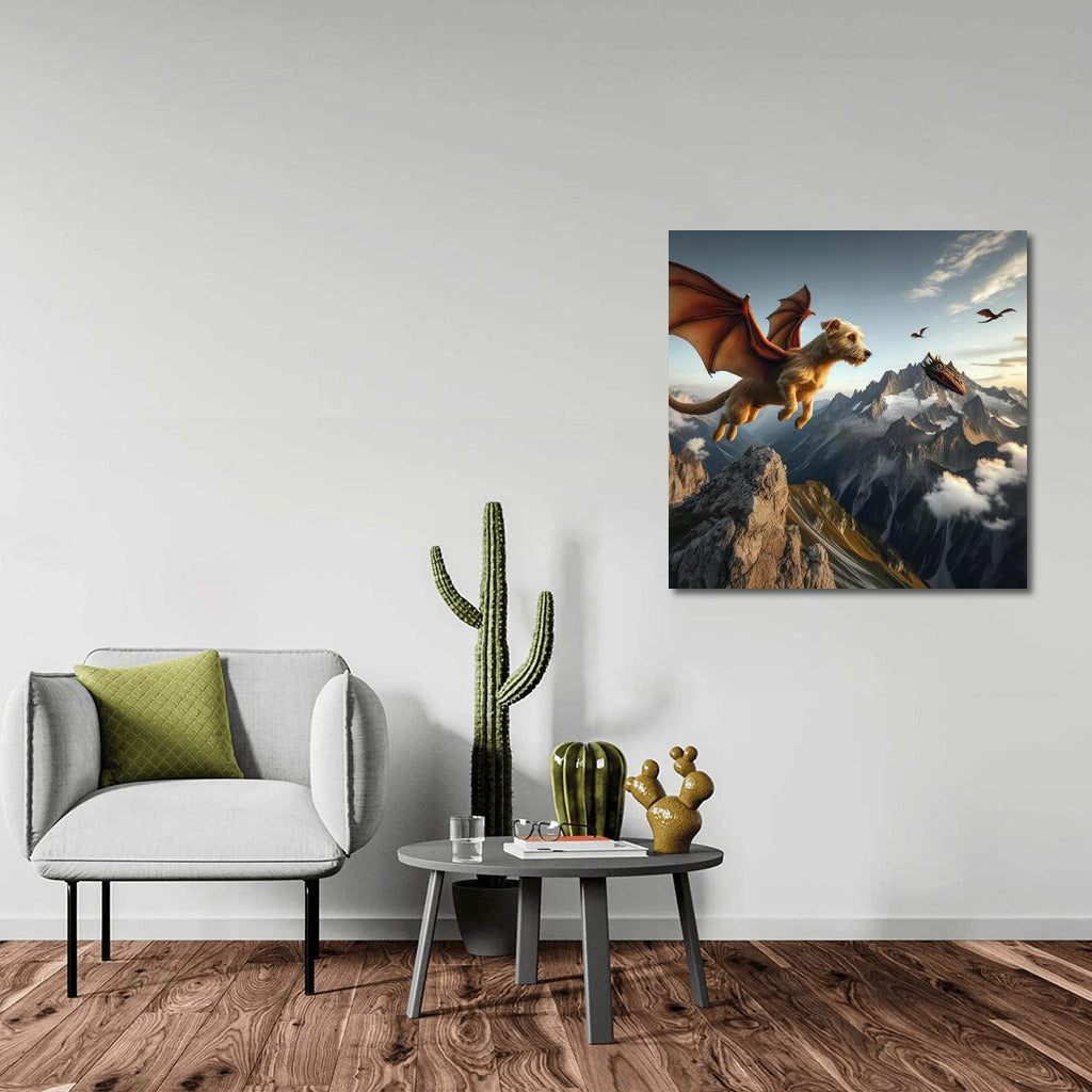 Dragon Dog: Flight Over the Mountain Peaks
