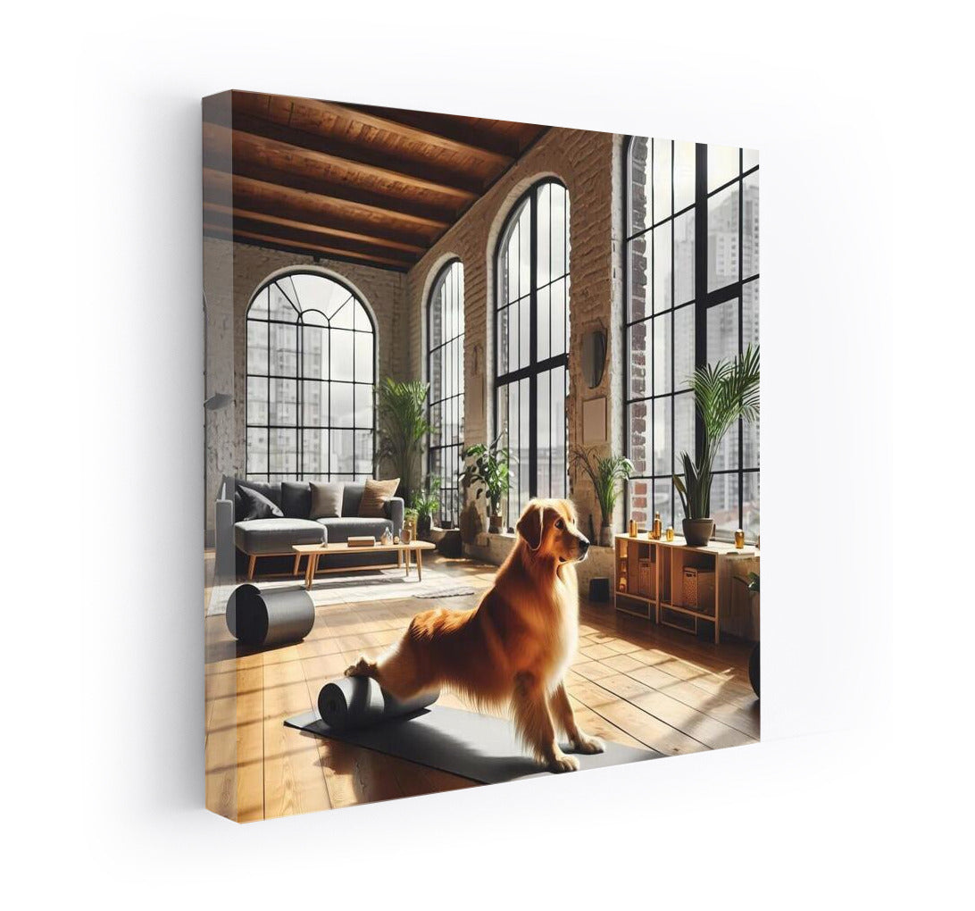 Dog Yoga Studio 3: Canine Zen and Peace in Art Space