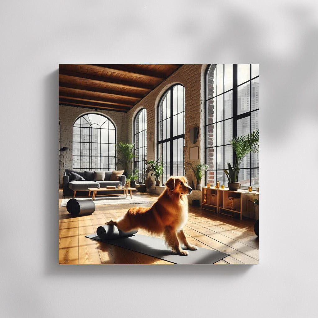 Dog Yoga Studio 3: Canine Zen and Peace in Art Space