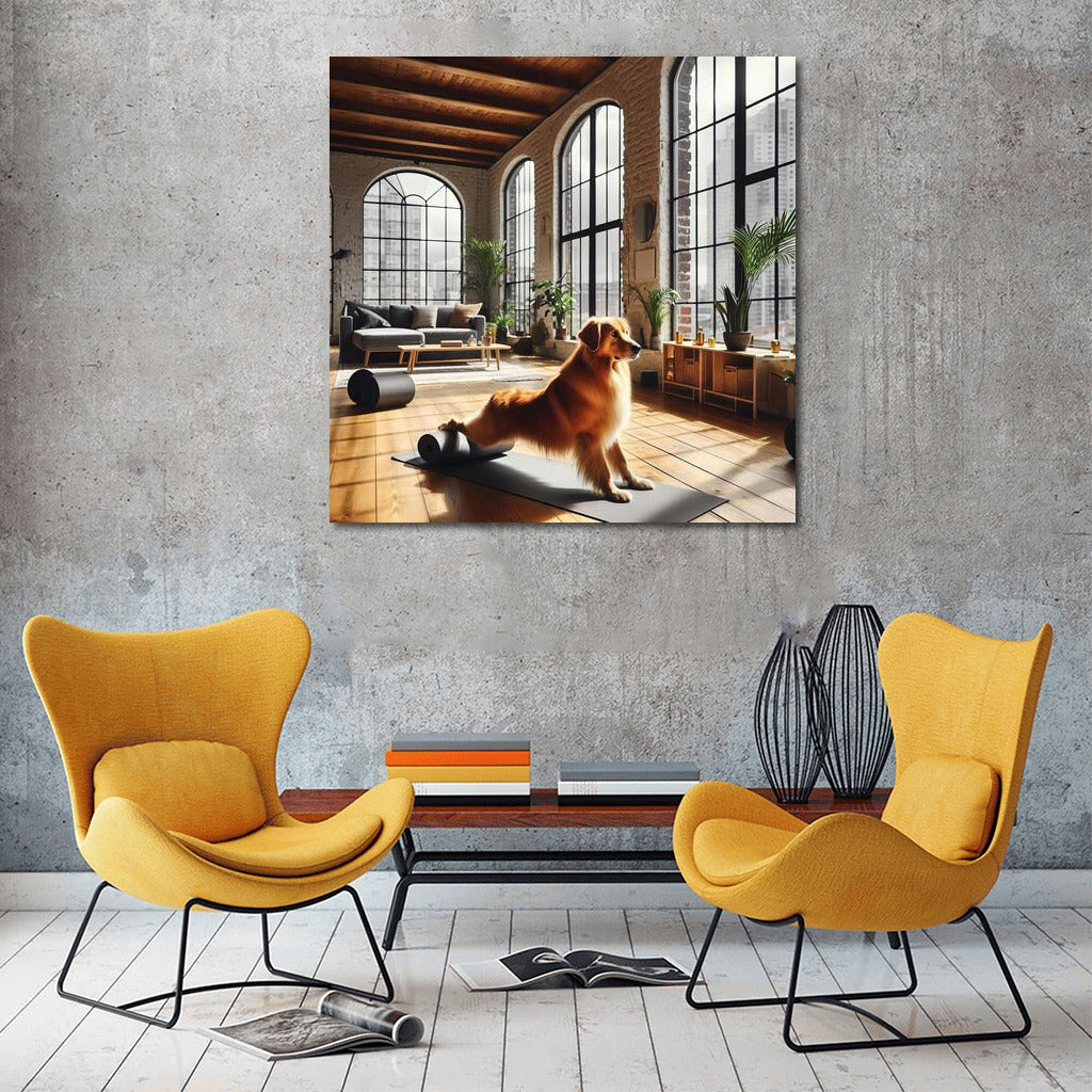 Dog Yoga Studio 3: Canine Zen and Peace in Art Space