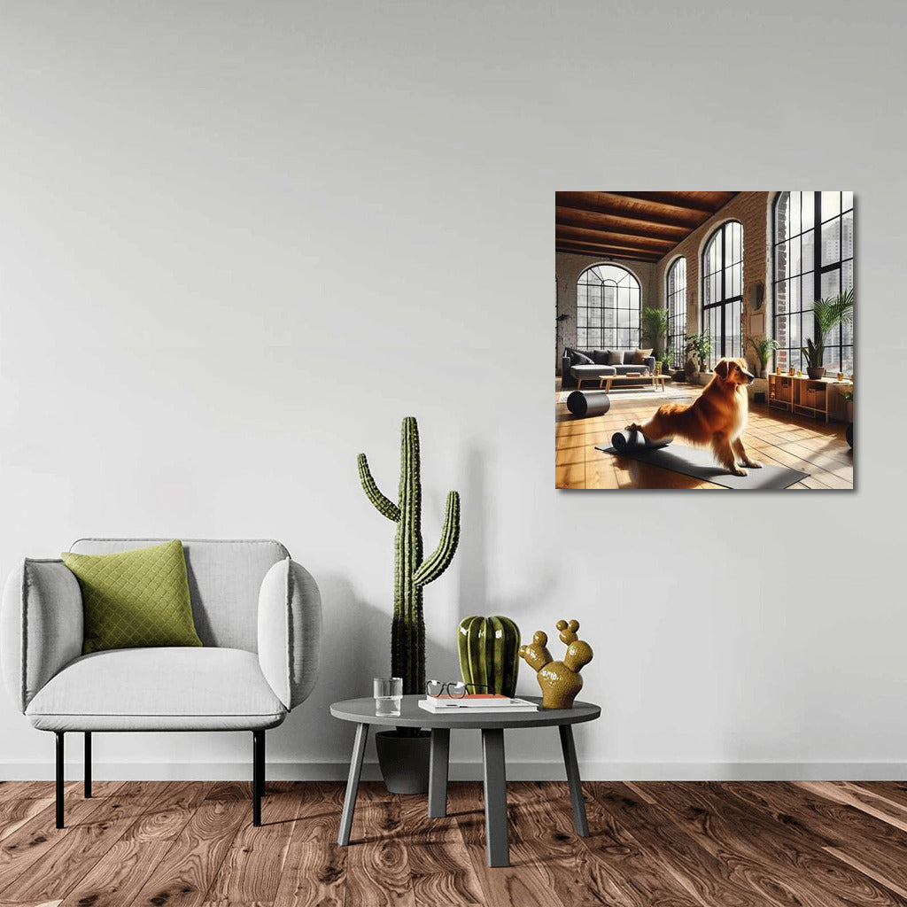 Dog Yoga Studio 3: Canine Zen and Peace in Art Space
