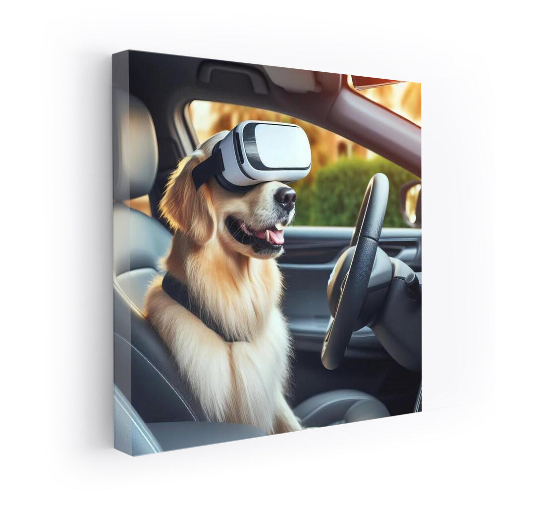 Cyber Schnauzer in the Car of the Future: Virtual Journey