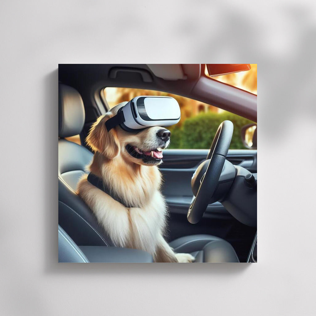 Cyber Schnauzer in the Car of the Future: Virtual Journey