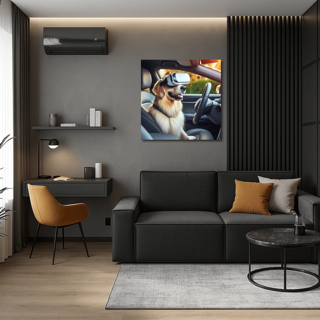 Cyber Schnauzer in the Car of the Future: Virtual Journey