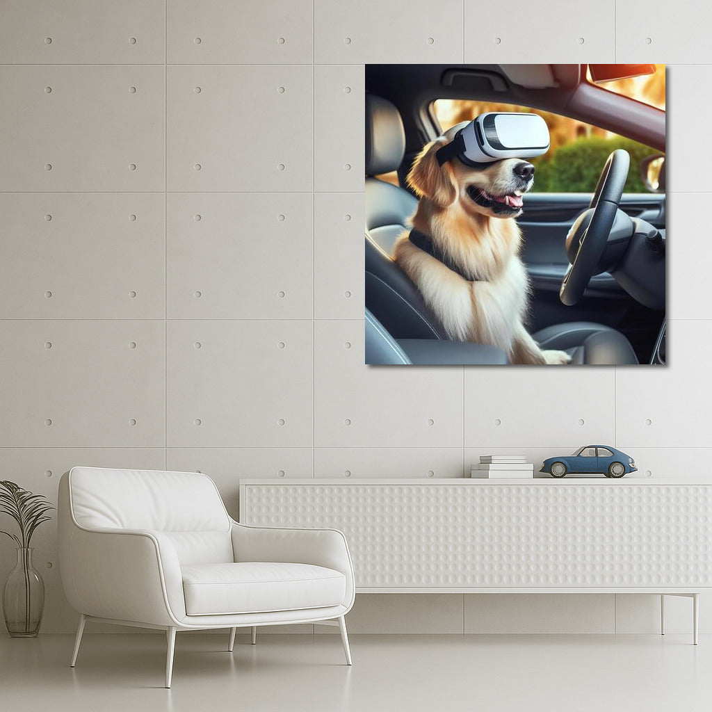 Cyber Schnauzer in the Car of the Future: Virtual Journey