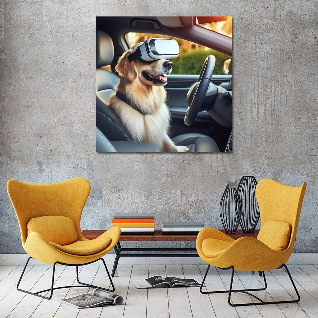 Cyber Schnauzer in the Car of the Future: Virtual Journey