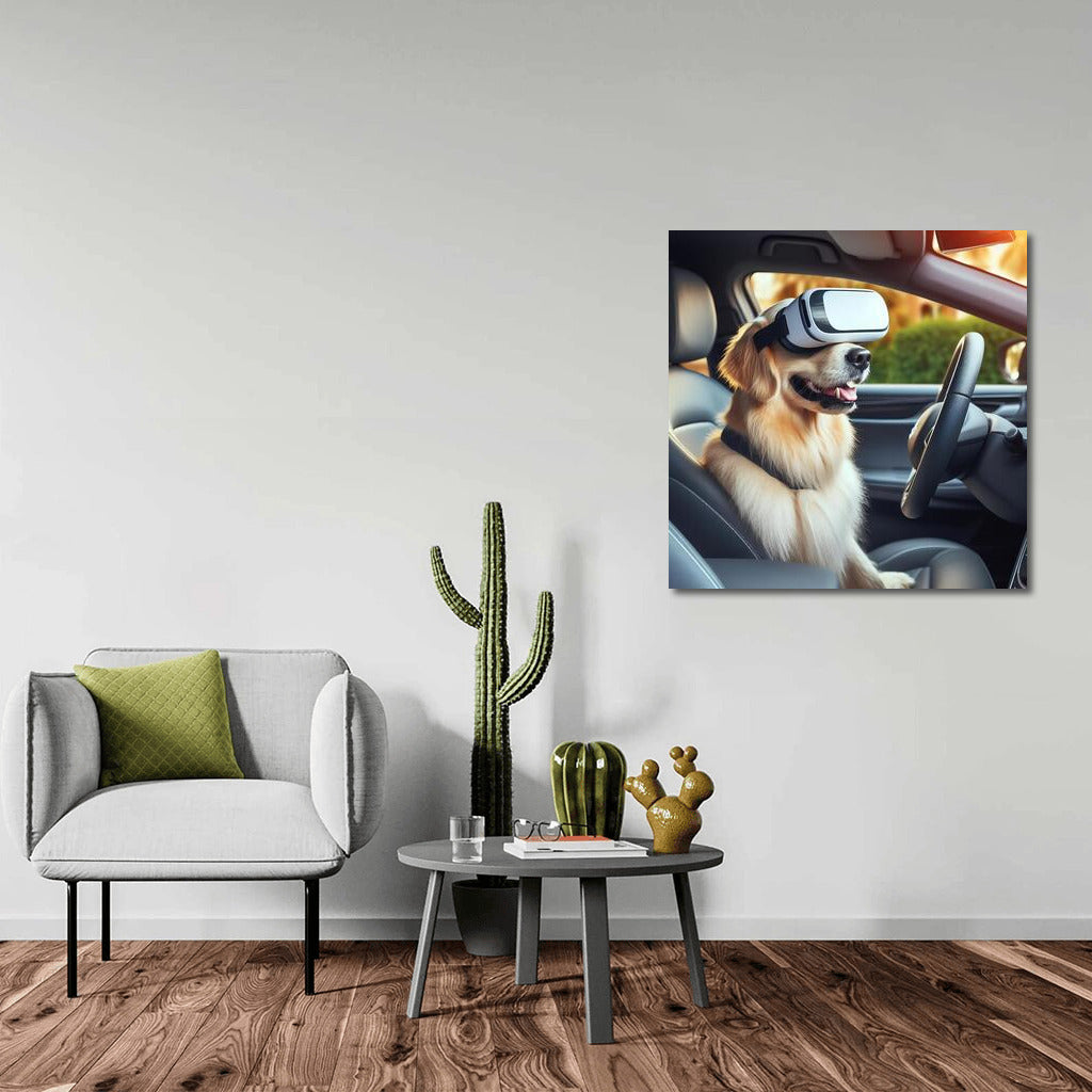 Cyber Schnauzer in the Car of the Future: Virtual Journey