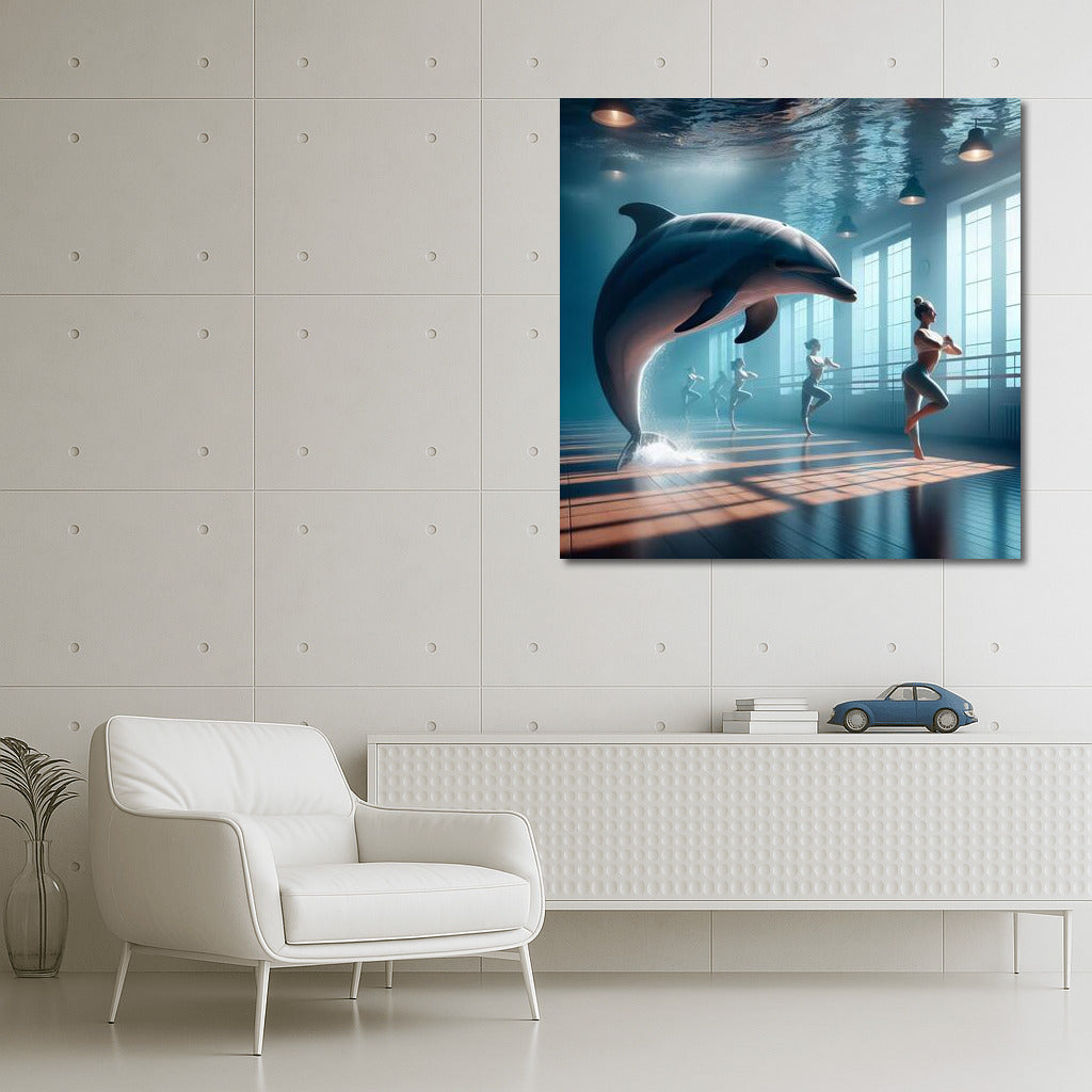 Dancing Dolphin: Grace Lessons in the Studio