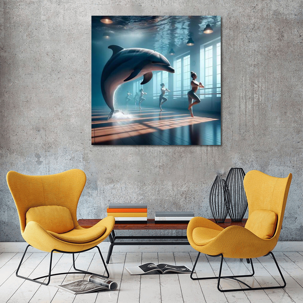 Dancing Dolphin: Grace Lessons in the Studio