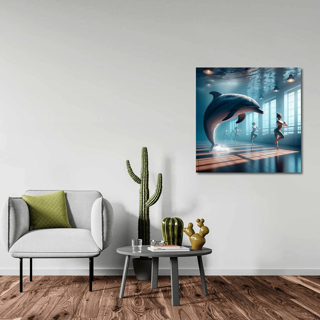 Dancing Dolphin: Grace Lessons in the Studio