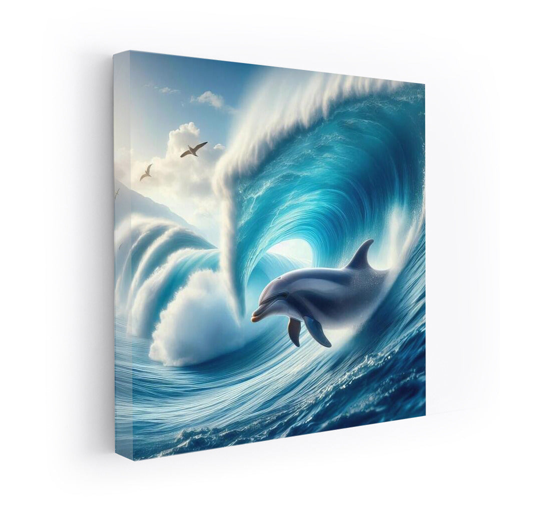 Dolphin on the Crest of a Giant Wave: Dynamics and Freedom