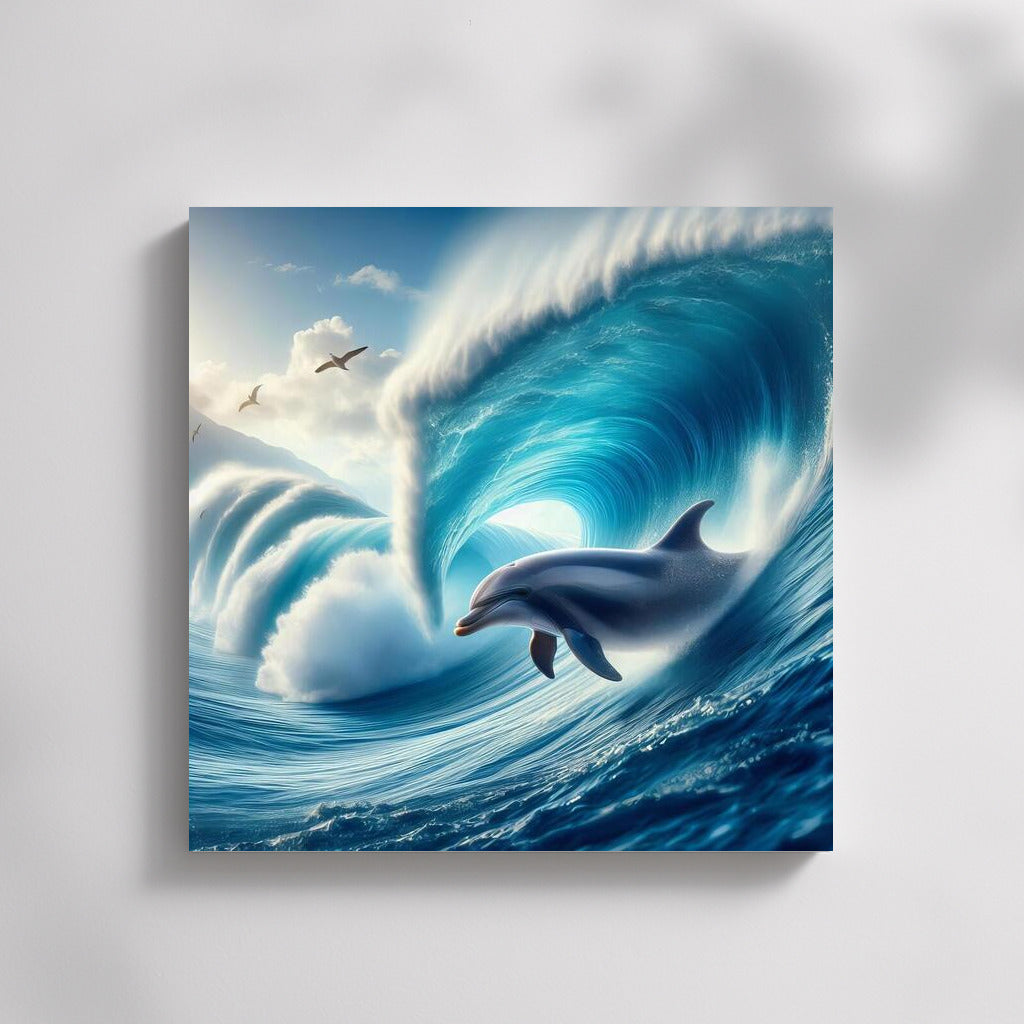 Dolphin on the Crest of a Giant Wave: Dynamics and Freedom
