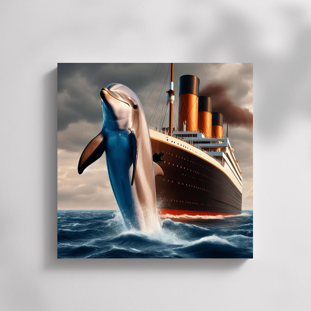 Dolphin's Majesty: Titanic-Style Freedom