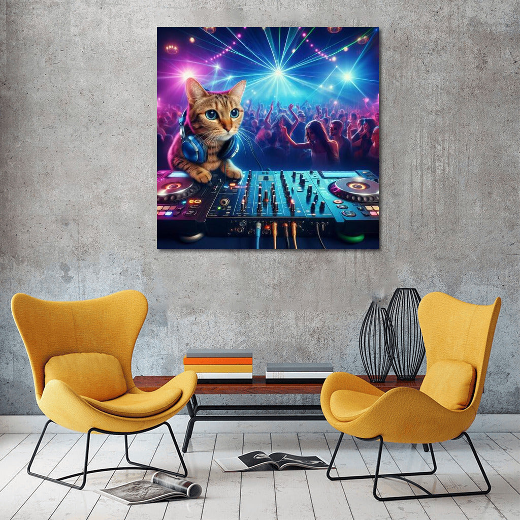 Egyptian Mau DJ: Party in the Rhythm of Music