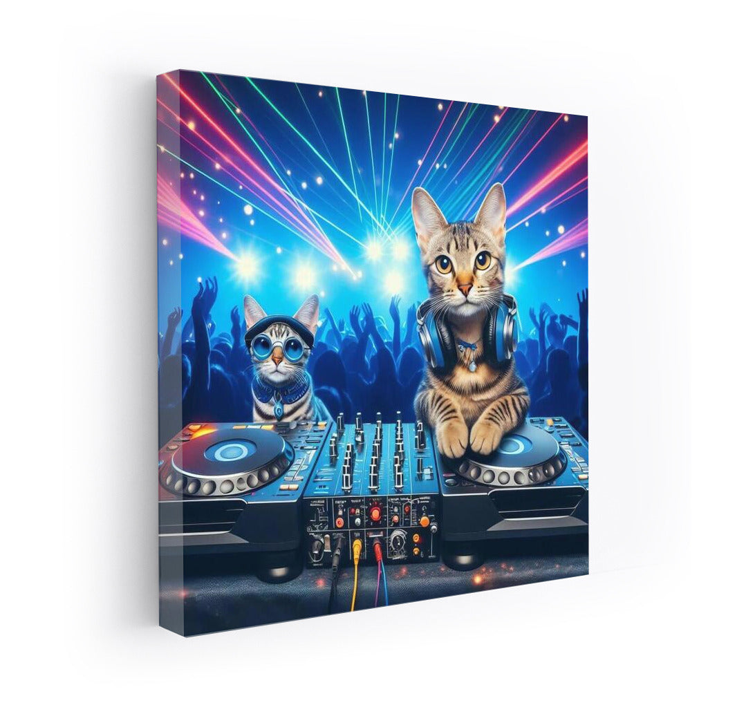 Egyptian Mau DJ: Cat Party in Full Swing