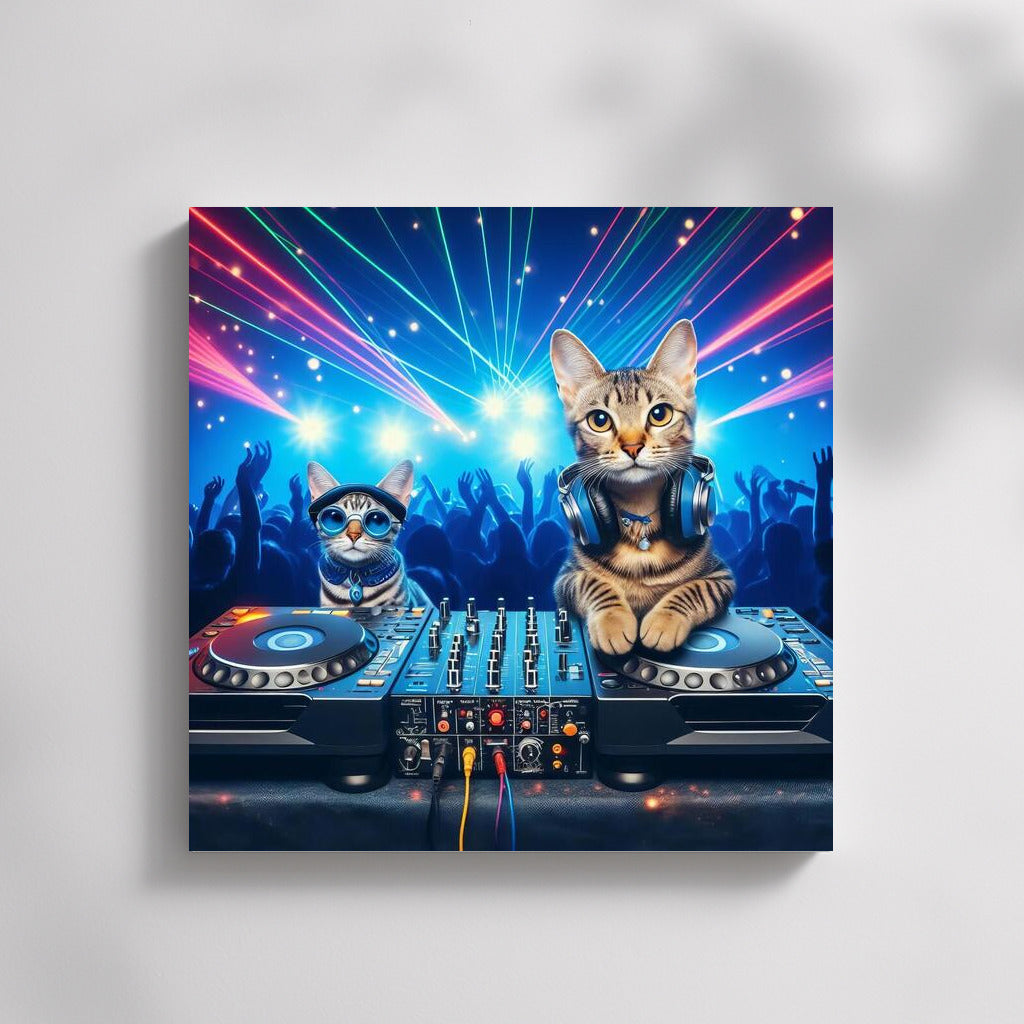 Egyptian Mau DJ: Cat Party in Full Swing