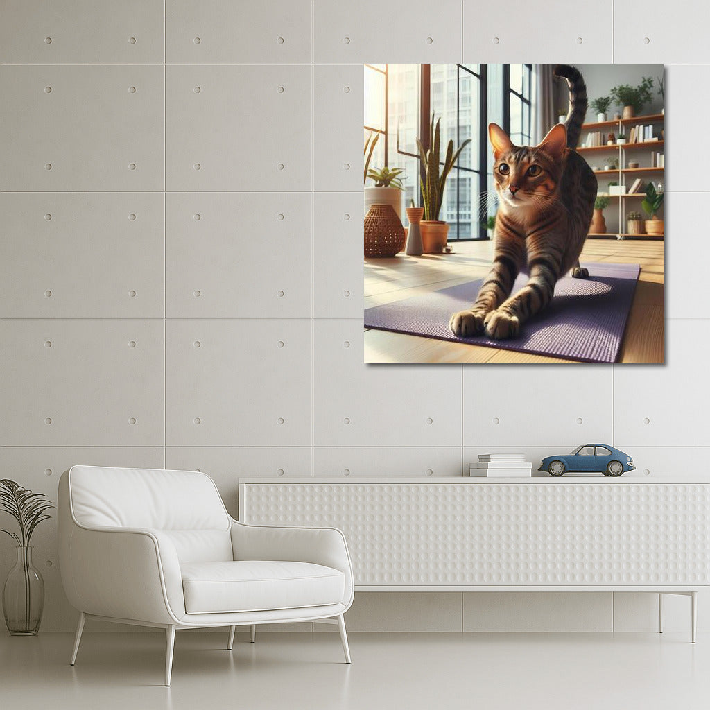 Yoga with Egyptian Mau: Harmony and Balance in the Interior