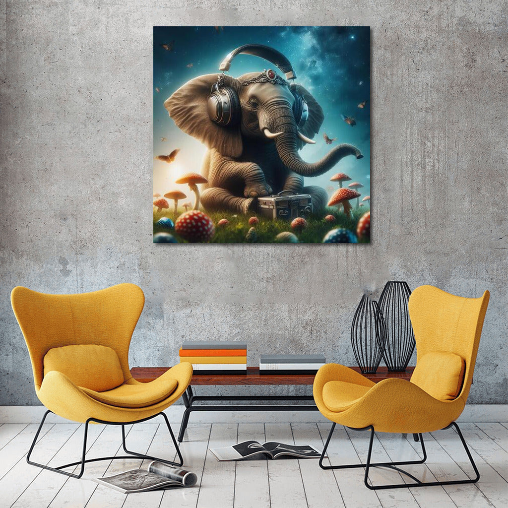 Musical Elephant in the Fairytale Forest: Enjoying the Sounds