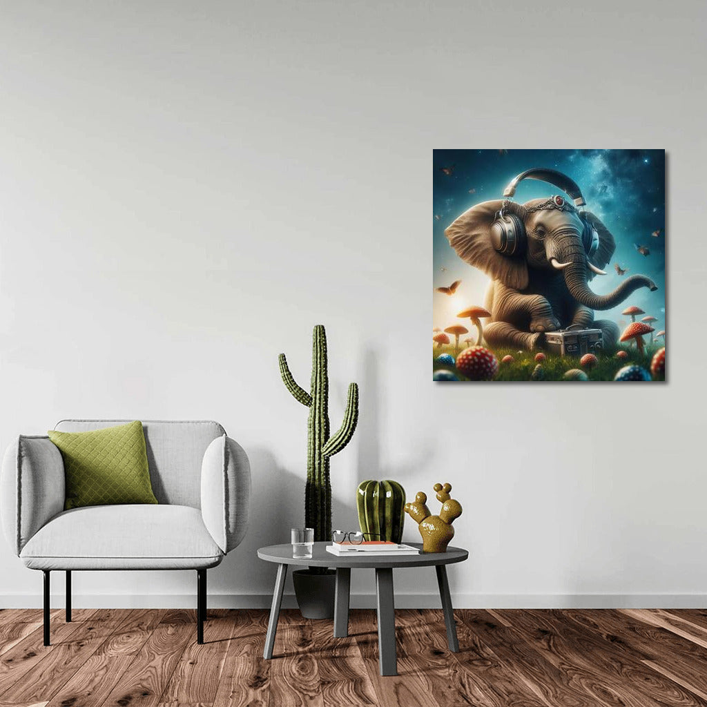 Musical Elephant in the Fairytale Forest: Enjoying the Sounds