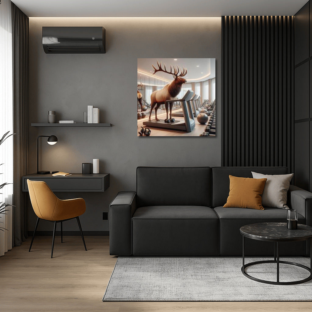 Elk in the Hall: Fitness and Humor for Your Walls