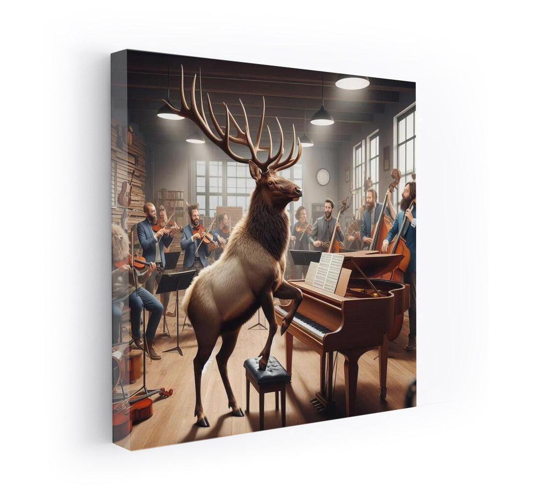 Moose's Musical Symphony in the Studio: The Magic of Nature and Music