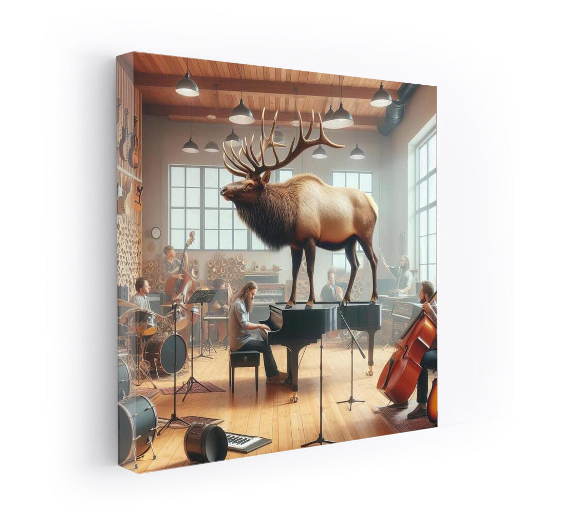 Moose in the Music Studio: Wild Rhythm for the Interior