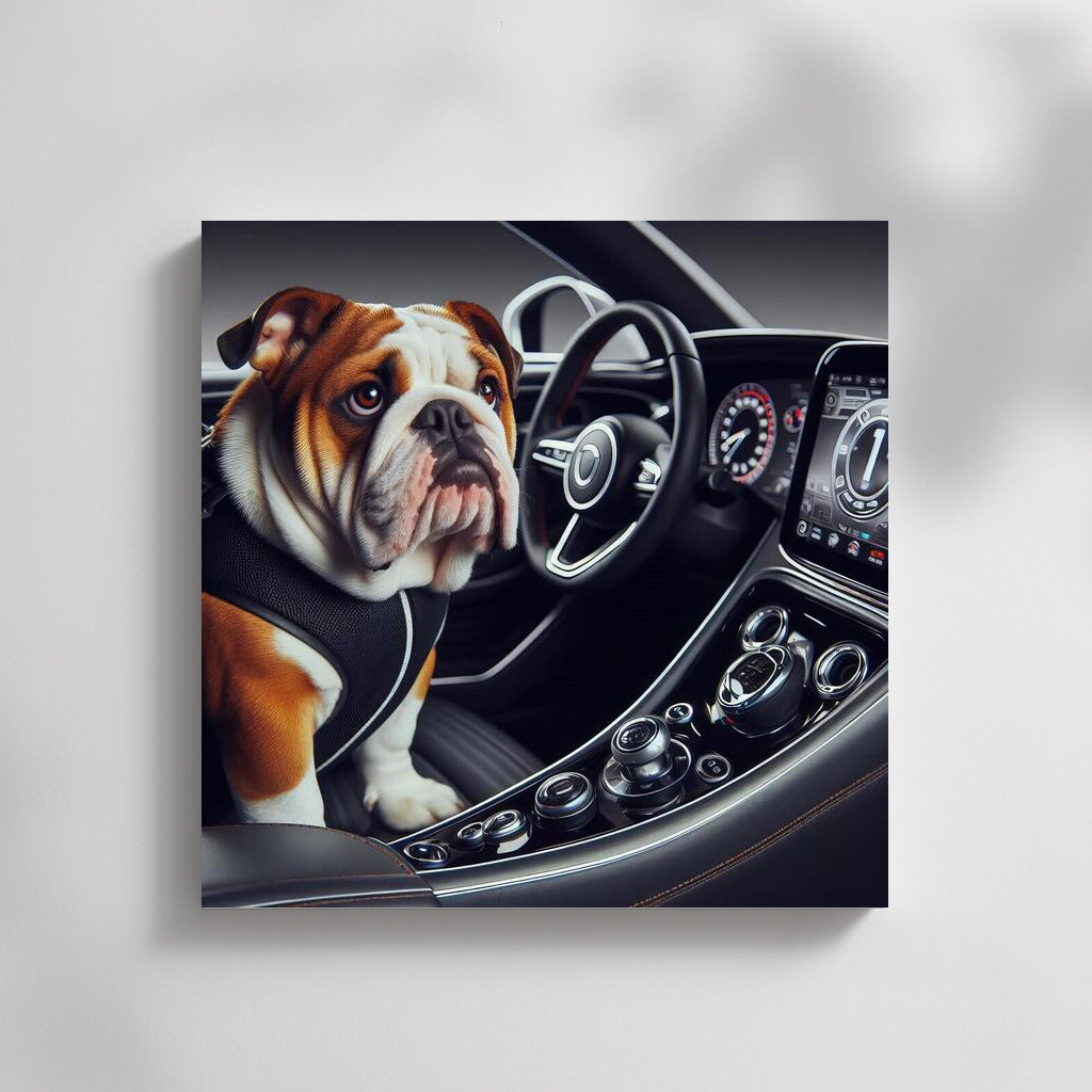 Bulldog in the Car of the Future: Style and Leisure