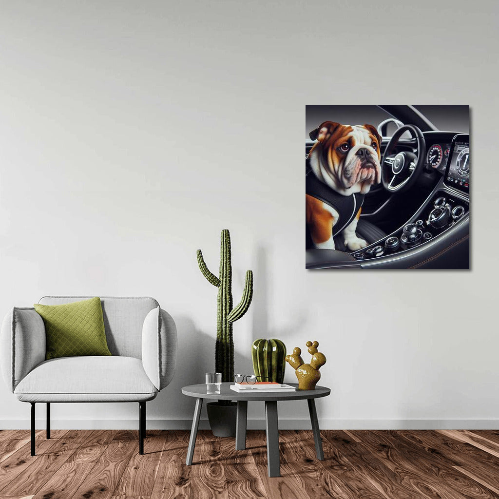 Bulldog in the Car of the Future: Style and Leisure