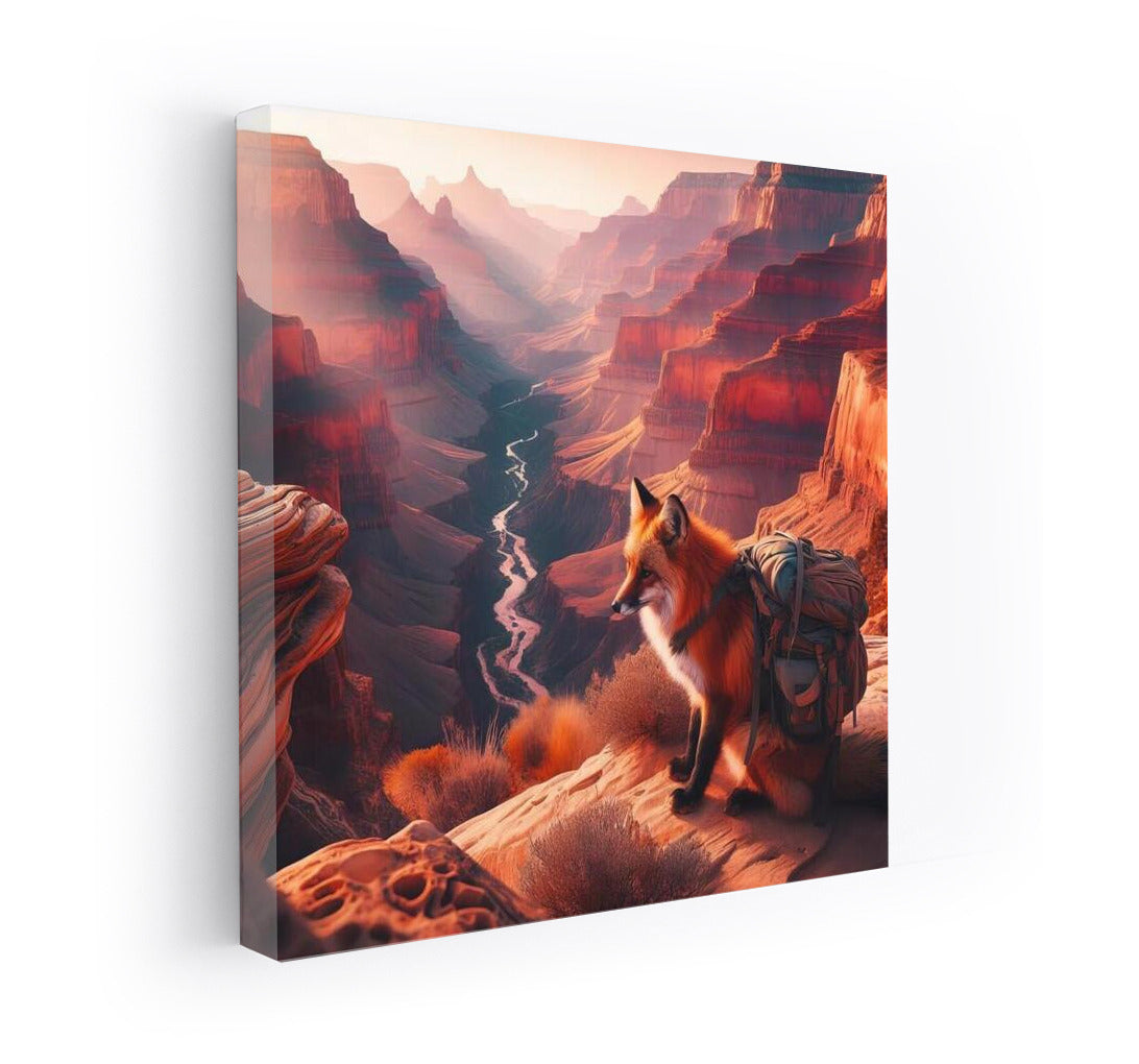 Fox in the Grand Canyon: Journey Among the Colorful Rocks