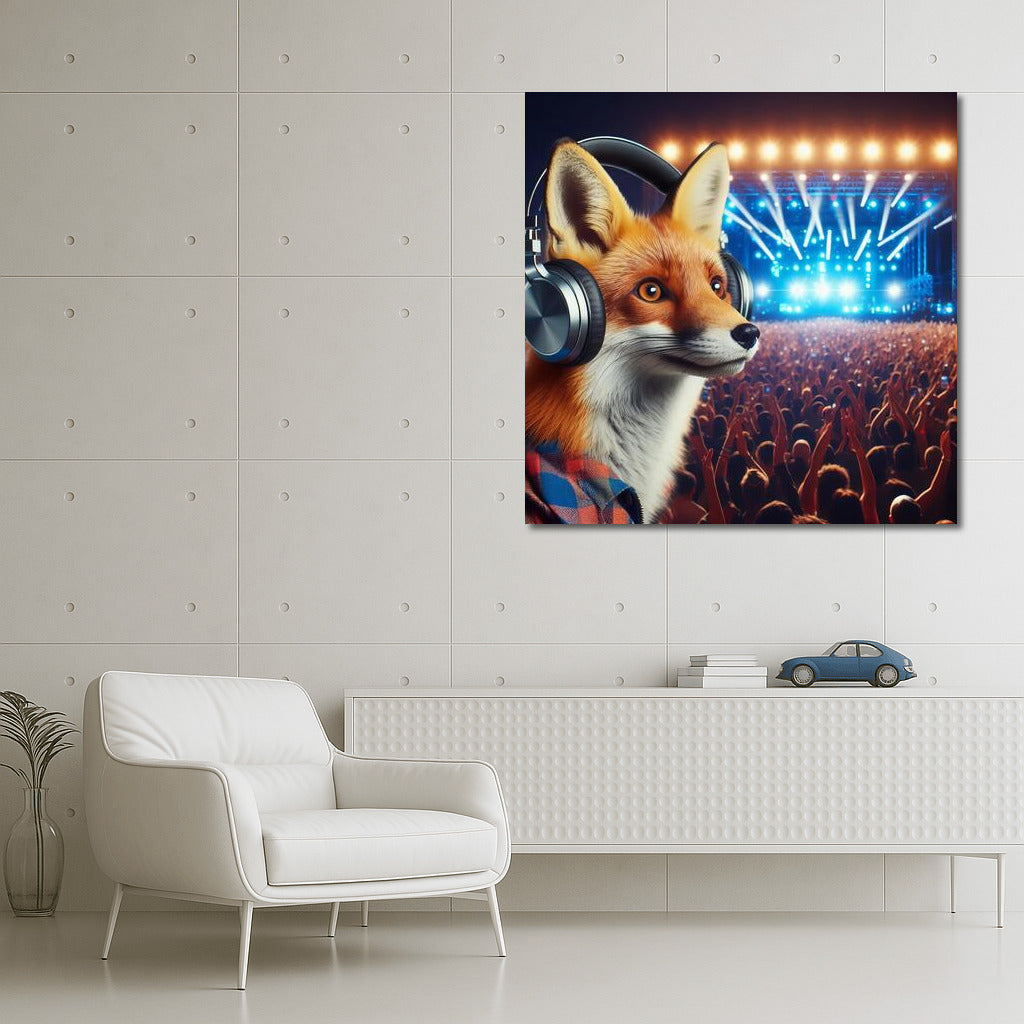 Fox at the Music Festival 3: Sounds and Lights