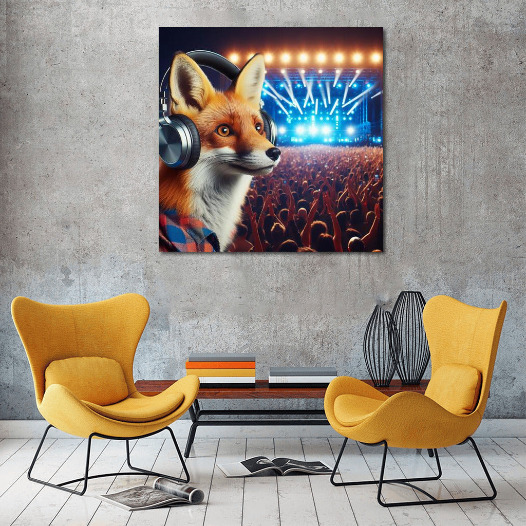 Fox at the Music Festival 3: Sounds and Lights